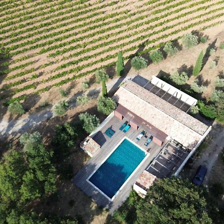 Magnifique Villa Avec Piscine Au Coeur Des Vignes Cogolin Luaran gambar